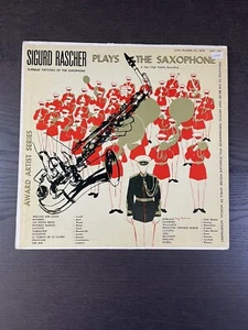 Sigurd Rancher Plays The Saxophone LP Award Artist Series AAS 703 - Bild 1 von 4