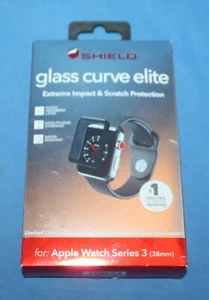 Invisible Shield Glass Curve Elite Apple Watch Series 3 38mm Screen Protector - Picture 1 of 2