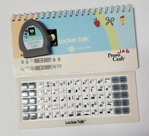 LOCKER TALK Cartucho Cricut Suministros Escolares Iconos Frases Capa de Sombra - Imagen 1 de 3