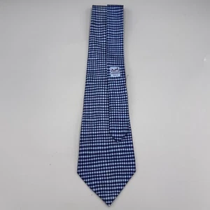 Hermes "Righe blu" cravatta seta uomo 410 EA Francia 1990 ca - Imagen 1 de 6