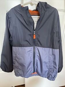 Boys Carter’s Wind/Rain Hooded Windbreaker Jacket Coat Size Large (7)