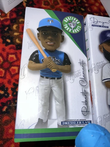 Roberto Clemente Bobblehead Hartford Yard Goats Baseball Pirates Rockies SGA Cover