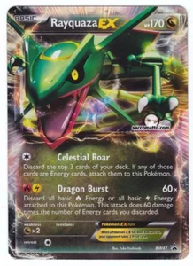 POKEMON • Rayquaza EX HOLO • BW47 PROMO STELLA NERA - Picture 1 of 1