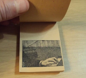 Libro plegable de música de colección 1922 Quinn-DEX 'Enseñar piano con imágenes en movimiento' ~ MUY bonito ~ - Imagen 1 de 12
