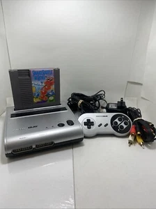 Retro-Bit Retro Duo Silver Home Console And Nes Snake Rattle N Roll Plz Read - Picture 1 of 11