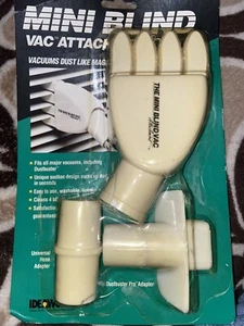 Vacuum Attachment Includes Universal Adapter Ideaworks Mini Blind Cleaner NEW - Picture 1 of 6