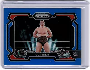 Gunther 2024 Panini Prizm WWE Blue Prizm #50 WWE Raw #158/199 - Bild 1 von 2