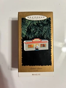 Hallmark Keepsake Ornament Santa's Diner w/ Light - Picture 1 of 1