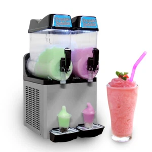 Kolice 12L x 2 tanks Slush Machine Margarita Frozen Beverage Making Machine - Picture 1 of 12