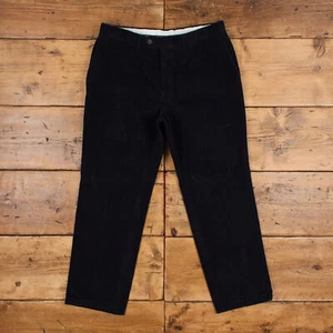 Vintage Ralph Lauren Cord Corduroy Pants Trousers 34x28 Womens Straight Blue - Picture 1 of 7