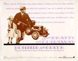 Póster de la película Bonnie & Clyde Warren Beatty #4 - Imagen 1 de 1