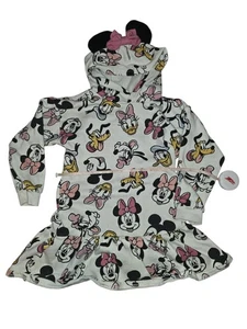 Disney Girls Minnie Mouse And Friends Hooded Sweat Shirt - Picture 1 of 4