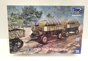 1/35 RIICH HF.7 STEEL FIELD WAGEN TRAILER !!2X KITS!! #RV35041 NEW PLASTIC MODEL - Picture 1 of 1