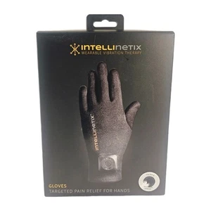 Intellinetix Wearable Vibration Therapy Gloves Size M One-Pair RM07521 NEW - Picture 1 of 6