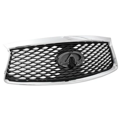 Bumper Upper Grille Grill W/camera Option 2018 Fit For 2016-2020 Infiniti QX60 Foto 1 de 4