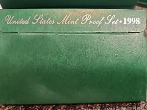 1998 United States Mint Proof Set - Picture 1 of 5