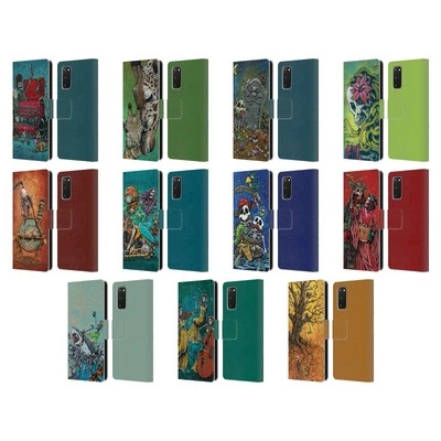 FUNDA LIBRO OFICIAL DAVID LOZEAU COLORIDA DE CUERO ARTÍSTICO PARA TELÉFONOS SAMSUNG 2 Foto 1 de 4