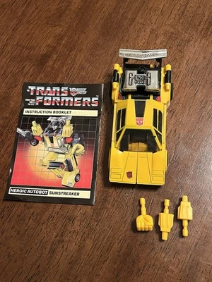 Transformers G1 Sunstreaker Incomplete  - Image 1 of 2