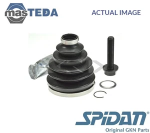 23698 CV JOINT BOOT KIT FRONT RIGHT LEFT WHEEL SIDE SPIDAN FOR AUDI A4,B7,B6,B8 - Picture 1 of 5
