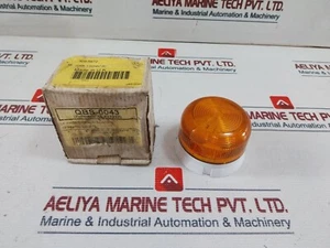 Klaxon QBS-0043 LP Amber Xenon Beacon IP65 12/24V DC 2W - Picture 1 of 9