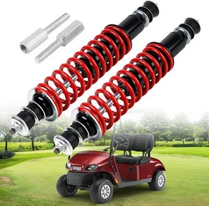 NEW Golf Cart Shocks Front or Rear with Heavy Duty Coil Springs for EZGO Txt/Me - Picture 1 of 12
