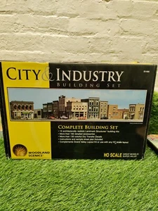 Woodland Scenics HO City & Industry Building Set Kit S1486 - Picture 1 of 8