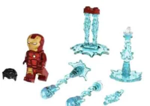 LEGO Iron Man Mark 3 Minifigur & Power Bursts nur 76190 Iron Monger Mayhem NEU - Bild 1 von 4