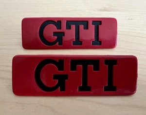 VW MK2 GOLF GTI Side Molding EMBLEM SET NEW - Picture 1 of 7