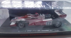 Spark 1/43 Shadow DN9 n°17 5th Sweden GP Suède 1978 Clay Regazzoni S1693 - Photo 1/2