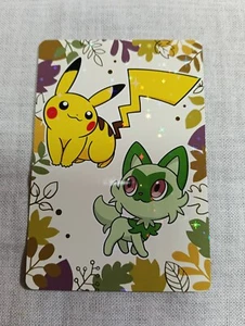 Pikachu Pokemon Pronto Promo Thank You Card Japanese Nintendo B4280 - Picture 1 of 10
