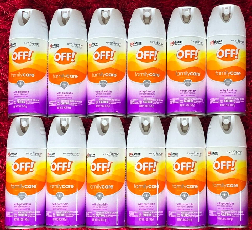 12 OFF! Family Care with Picaridin Aerosol, 5 Ounce Mosquito Repellent