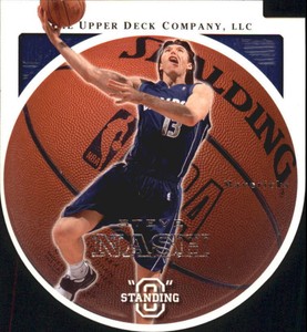 2003-04 Upper Deck Standing O Die Cuts/Embossed Basketball Card #15 Steve Nash