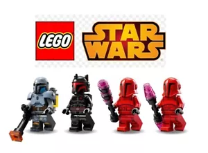 LEGO Star Wars 75386 Minifiguras Moff Gideon, Paz Vizsla, Imperial Praetorian Pick - Imagen 1 de 7