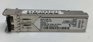 Cisco SFP-GE-S 1000BASE-SX SFP Transceiver Module Genuine GBIC 10-2143-01 - Picture 1 of 5