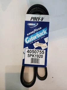 Serpentine Poly-V The Quiet Belt GOODYEAR GATORBACK 4050755 - Picture 1 of 3