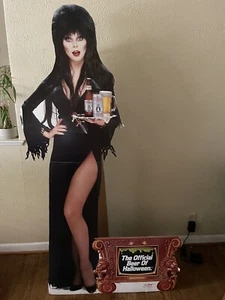 Elvira Cutout Coors Light Beer Of Halloween - Picture 1 of 1