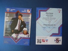 Hockey Sport KHL SeReal card Head Coach Jukka Jalonen SKA Saint Petersburg 2012
