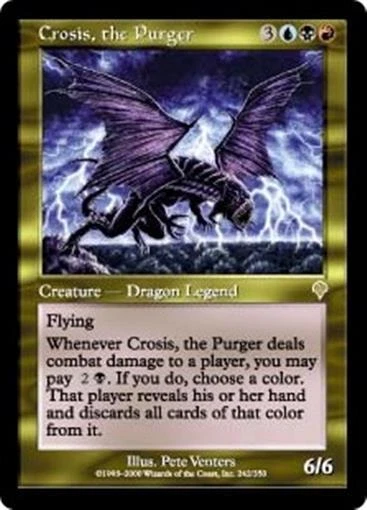 MTG - CROSIS, THE PURGER - Invasion (R) - Image 1 of 1