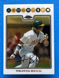 2008 Topps Chrome Travis Buck #138 - Bild 1 von 2