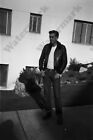 1950 Beau homme candide veste cuir jean vintage 2" FILM NÉGATIF LZ4