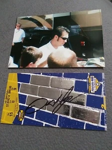 Signed 2006 Sam Hornish Jr. Indy Brickyard Ticket - Picture 1 of 2