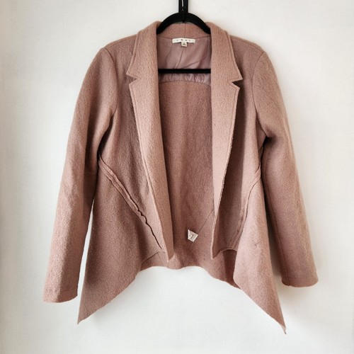 VALENTINO Cappotto Cabi 100% lana Valentina aperto davanti primavera leggero #528 donna M