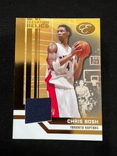 CHRIS BOSH 2007-08 Bowman Elevation Relics Game Used Jersey #088/179