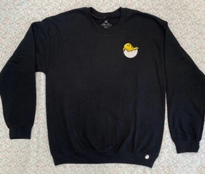 Sanrio Gudetama Original besticktes Sweatshirt mit Rundhalsausschnitt - Bild 1 von 1