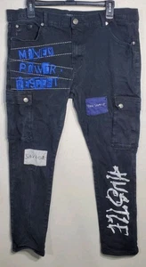 Men/Trestles Supply Co Denim JEANS MEN 40x30 BLACK California Republic Pants - Picture 1 of 13