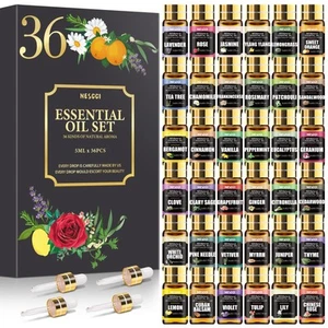 Essential Oil Set - 100% Natural Essential Oils 36 x 5ML - Essential Oils Gif... - Picture 1 of 7