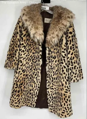 Abrigo Vosicky Furs Mujer Multicolor Estampado Animal Marie Novotny Sin Talla Foto 1 de 4