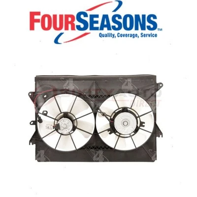 Four Seasons Dual Radiator & Condenser Fan Assembly for 2005-2010 Scion tC - yl Foto 1 de 4
