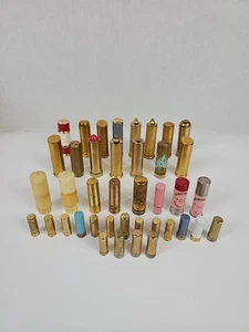 Lotto enorme 40 tubi rossetto/pomata usati vintage vari nomi marche - Foto 1 di 24