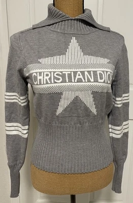 Suéter de cuello falso Christian Dior DiorAlps para mujer de segunda mano  Foto 1 de 2